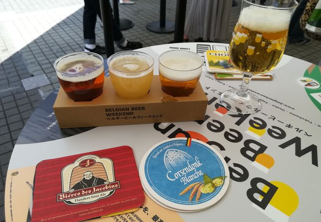 ベルギービールを満喫できます！！