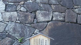 本丸御殿からすぐ