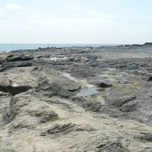 海岸ハイキングコースの景観