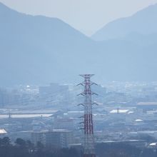伊豆の国の葛城山のロープウェイ