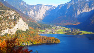 絵葉書のような風景が広がる