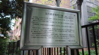 立て札のみがありました