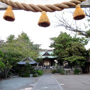 荘厳な雰囲気が漂う神社