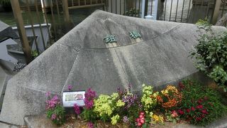 鎧の渡し跡がありました