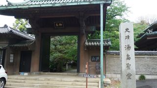 湯島聖堂わきの坂道