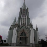 昭和の時代になって建てられた教会です。
