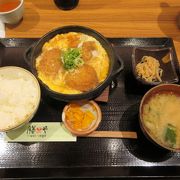 堺駅構内にある和食チェーン店．カードでの支払いができると良いのですが