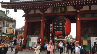 浅草といえばここですね！