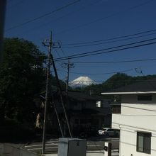 富士山が見えてきます。