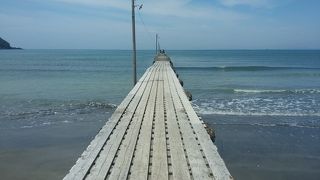 インスタ映えすると話題の桟橋