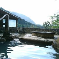 ぬるめのお湯です。