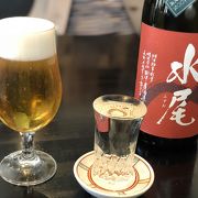 日本酒とお蕎麦がとっても合います。