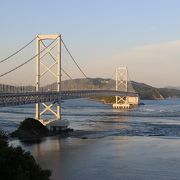 鳴門海峡や鳴門大橋の展望地