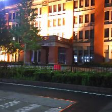 ライトアップが美しい