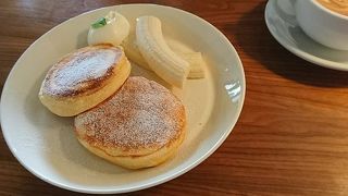 人気のパンケーキ