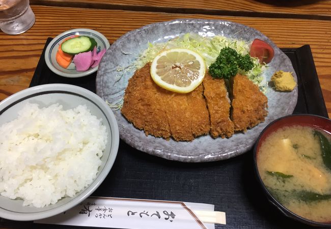 美味しい豚カツ