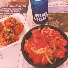 ポキ丼美味しいです！