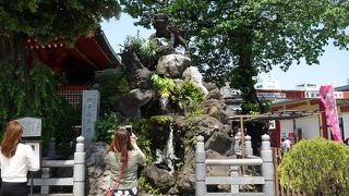 迫力ある獅子の姿