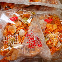 えびせんべいの里の「えびせんいろいろ」