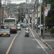 渋滞が目立った道路でした。