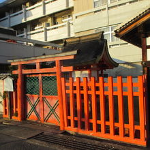 小さい可愛い神社です