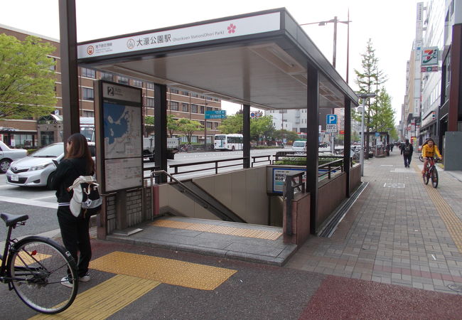 福岡地下鉄空港線の駅の一つです。