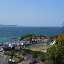 上からの眺望が素晴らしかった