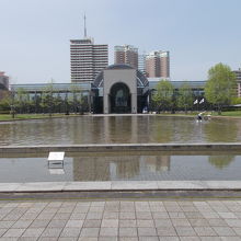 正面からの景観です。