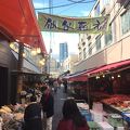 仙台駅に近い市場