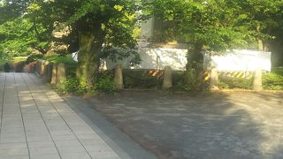 九段坂にある公園。