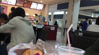 ハンバーガーのパテの厚さに驚いた