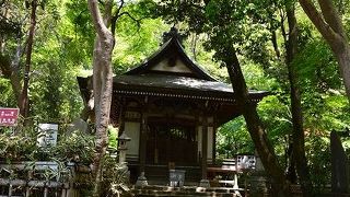 深大寺の境内のはじにあります