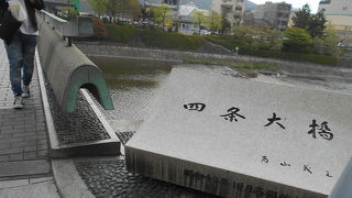 京都市内を北から南へ　ゆったりと流れている川