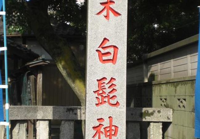 同じ葛飾区東四つ木地区に、白髭神社が、二つあります。四つ木白髭神社と渋江白髭神社です。