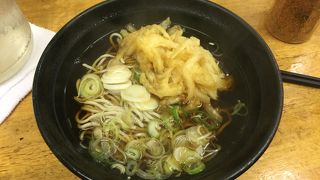 天ぷら小1個そば！