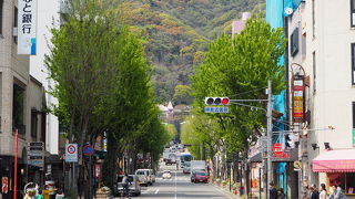 北野異人館へと続く上り坂