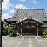 「清徳院」の西側にある臨済宗寺院