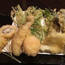 てんぷら盛り合わせ