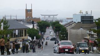 でっかい鳥居だわぁー