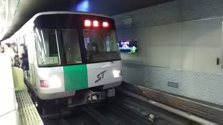 さっぽろ～大通が一番混みます