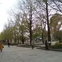 中島公園駅側の入り口