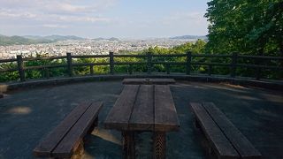 上の展望台は景色がいい