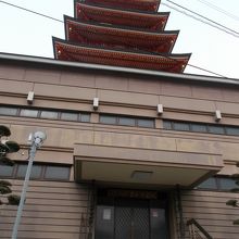 五重塔塔院です。