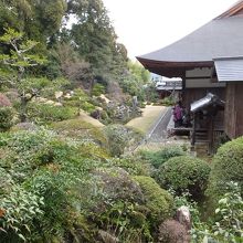庭園と本堂