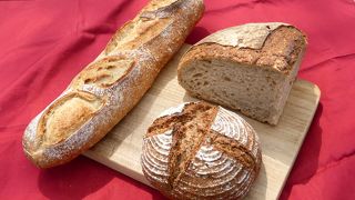 ここにしかない素朴なパン