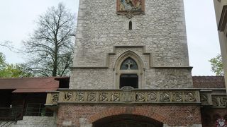 昔の北の城門、意外に可愛らしい