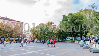 聖ネデリャ教会のある広場