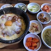 きれいな韓国料理屋