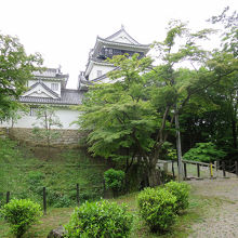 天守閣足元にある堀は…