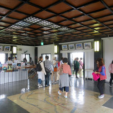 最上階の展望台です